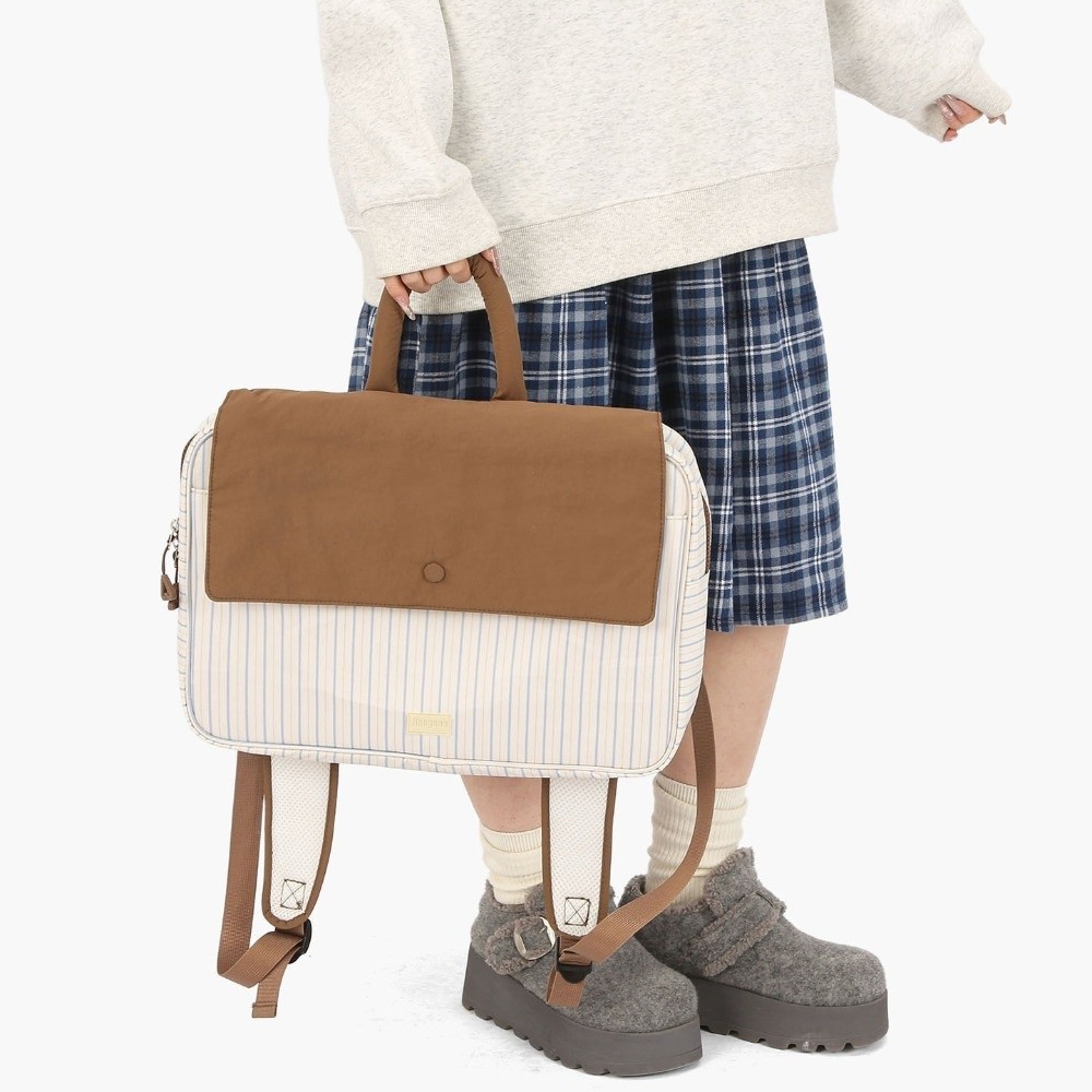 Student Use Double Shoulder St - Canvas Backpack Casual recension och pris