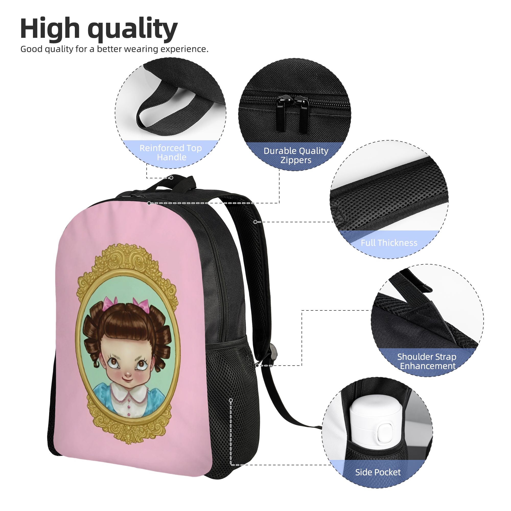 M-Melanie M-Martinez HADES Bac - School Backpack Teen recension och pris