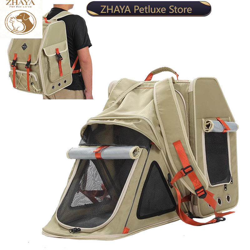 ZHAYA Pet Carrier Backpack Lar - Foldable Backpack Small recension och pris
